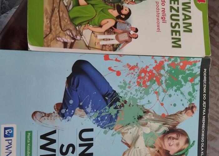 Grajewo ogłoszenia: Sprzedam podręczniki szkolne do religii i języka niemieckiego do...