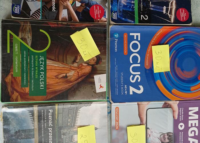 Grajewo ogłoszenia: Sprzedam książki do 2 klasy technikum w Wojewodzinie