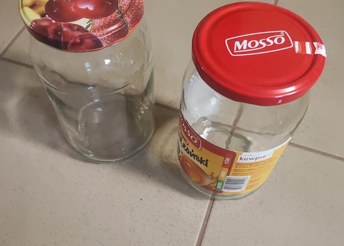 Grajewo ogłoszenia: Sprzedam 40 słoików o poj. 900ml z nakrętkami, stan bardzo...