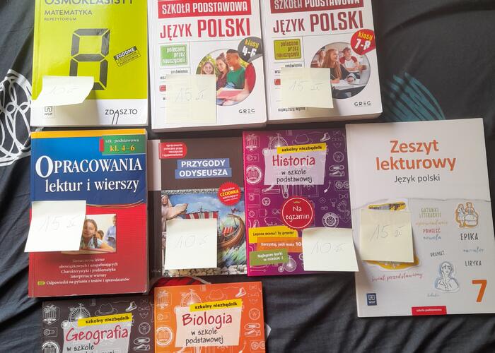 Grajewo ogłoszenia: Sprzedam ksiazki widoczne na zdjęciu, kontakt najlepiej przez...