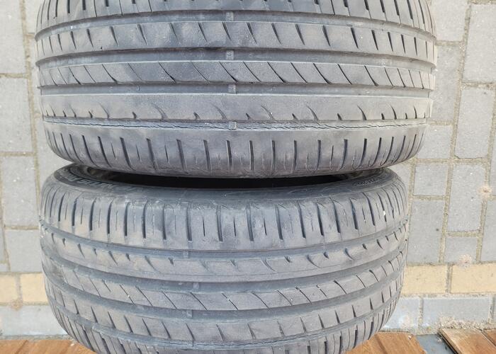 Grajewo ogłoszenia: Dwie opony 225x45r17 bieżnik 5 mm