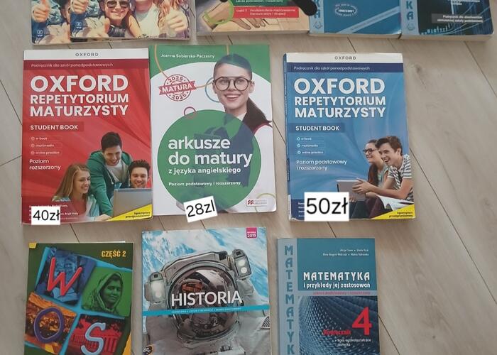 Grajewo ogłoszenia: Sprzedam podręczniki ze zdjecia,skreślone sprzedane.kak raz razem...