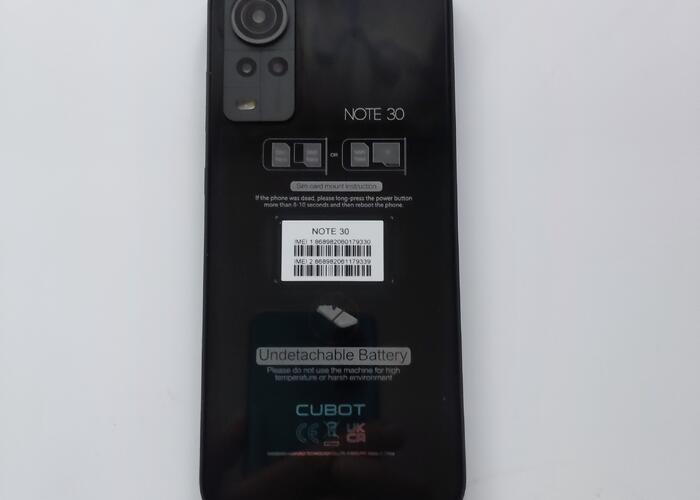 Grajewo ogłoszenia: Sprzedam cubot note 30.sprawny 100% ładowarka w komplecie.Grajewo.