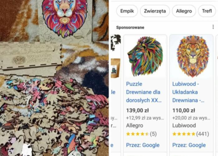 Grajewo ogłoszenia: #puzzle drewniane

Sprzedam piękne, drewniane puzzle, stan bdb,...