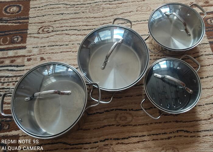 Grajewo ogłoszenia: Sprzedam garnki nowe Tefal(indukcja,gaz) o pojemności: 5,1. 4,5....