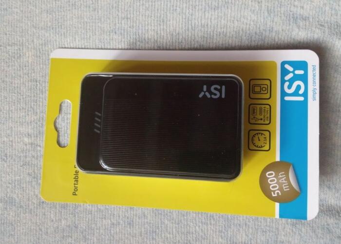Grajewo ogłoszenia: Nowy powerbank portable Isy IPP 5000-C-BK do kupienia w Grajewie;...