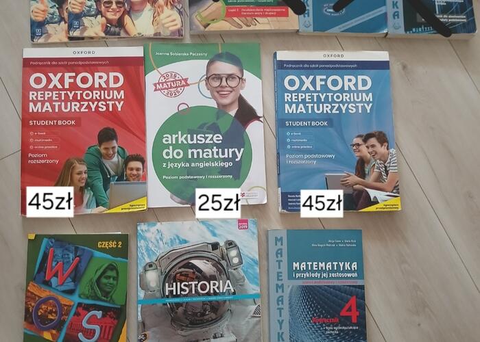 Grajewo ogłoszenia: Sprzedam podręczniki ze zdjecia,skreślone sprzedane.kak raz razem...