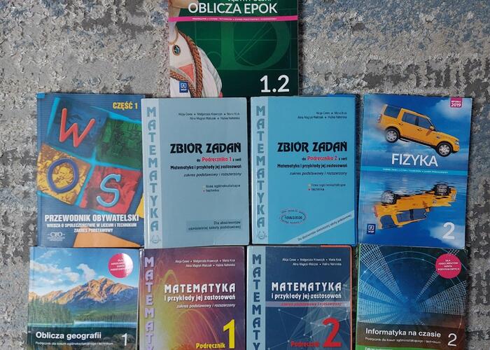Grajewo ogłoszenia: Sprzedam podręczniki widoczne na zdjęciu, brak informatyki 2