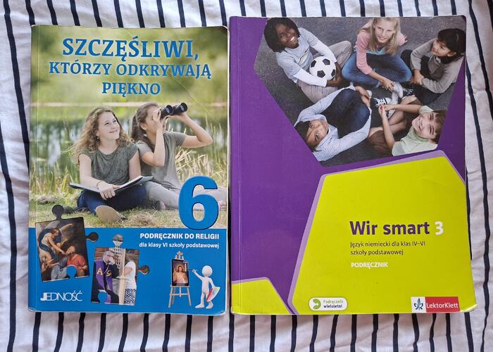 Grajewo ogłoszenia: Sprzedam podręcznik do języka niemieckiego i religi do klasy 6