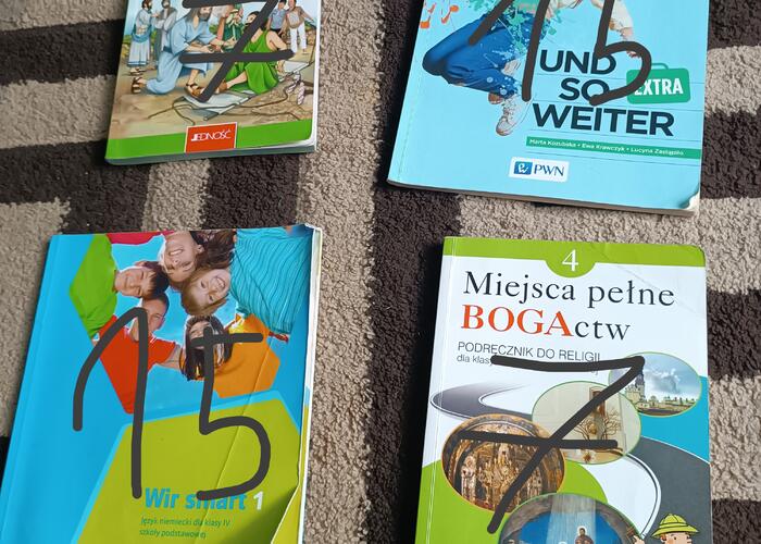 Grajewo ogłoszenia: Podręczniki do religi i niemieckiego