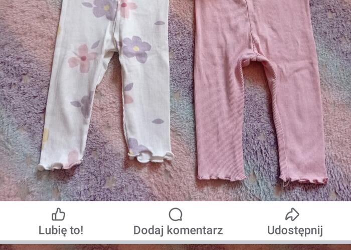 Grajewo ogłoszenia: Ubranka dla dziewczynki rozmiar 74