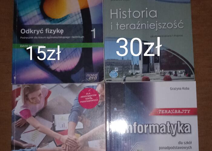 Grajewo ogłoszenia: Sprzedam książki ze szkół średnich. 
Ceny na zdjęciach.