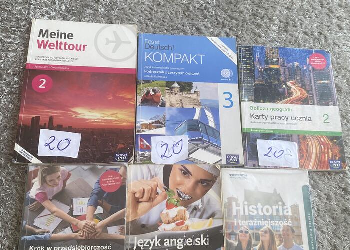 Grajewo ogłoszenia: Sprzedam podręczniki w stanie bardzo dobrym 
Odbiór osobisty...