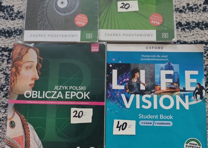 Grajewo ogłoszenia: Sprzedam podręczniki.