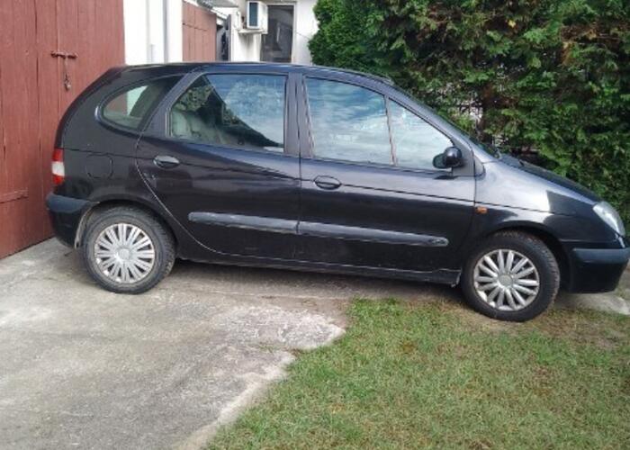 Grajewo ogłoszenia: Renault megane scenic, czarny, 1,9 DTI, 2003 r. diesel; przebieg...