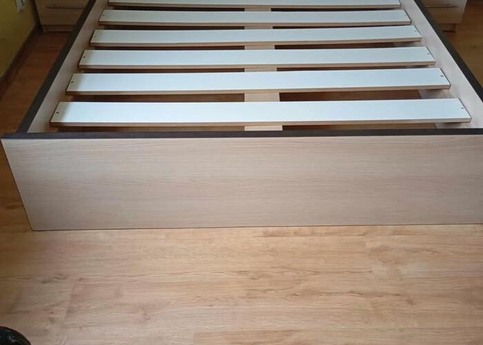 Grajewo ogłoszenia: Sprzedam łózko  o wymiarach 160x200 Oparcie 260cm plus do tego...