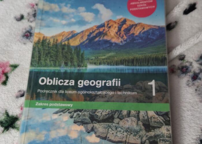 Grajewo ogłoszenia: Dzień dobry sprzedam książkę do geografi