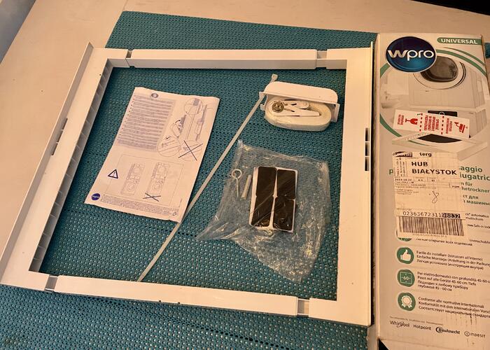 Grajewo ogłoszenia: Łącznik do pralki i suszarki.
WHIRLPOOL WPRO KCL103
Był...