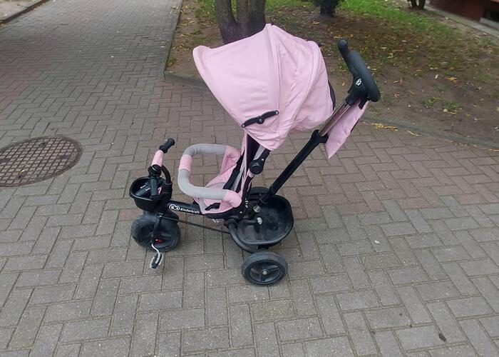 Grajewo ogłoszenia: Witam sprzedam prawie nowy rowerk polaczony z wozkiem kinderkraft