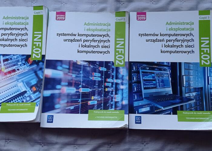 Grajewo ogłoszenia: Sprzedam książki zawodowe dla technik informatyk.
Sprzedaję...