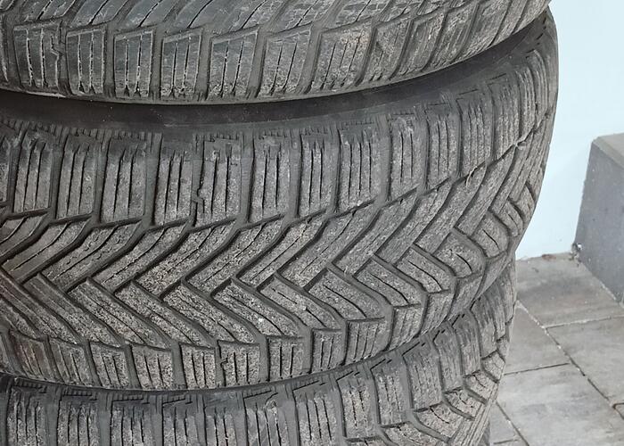Grajewo ogłoszenia: Sprzedam opony zimowe Michelin 205/55/16. Rok produkcji 2018