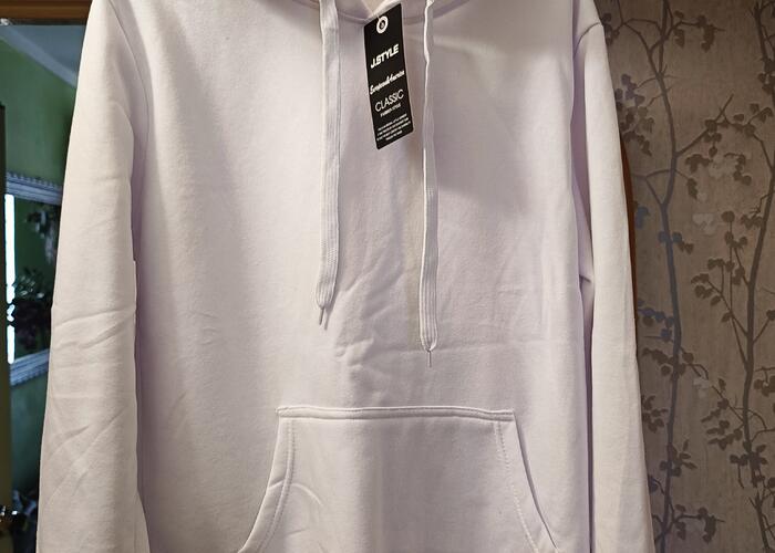 Grajewo ogłoszenia: Sprzedam białą bluzę kangurkę , roz.XL , 40 zł. , kurtkę -...