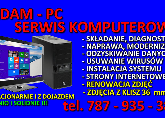 Grajewo ogłoszenia: Oferuję wszelkiego rodzaju usługi komputerowe jak składanie,...