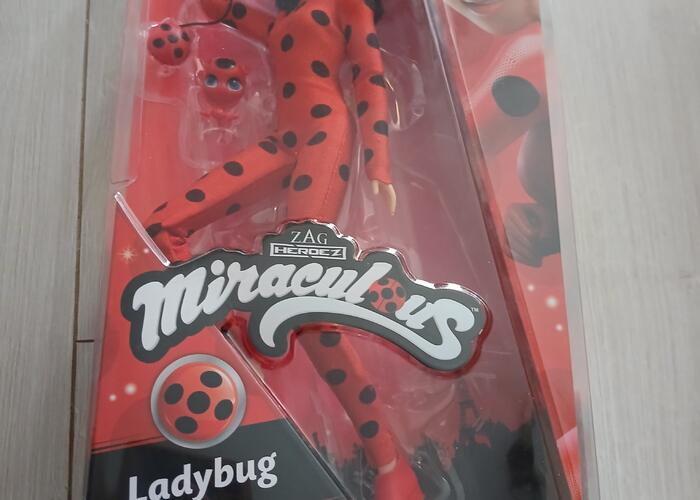 Grajewo ogłoszenia: Lalka biedronka Ladybug miraculous duża z akcesoriami nowa...