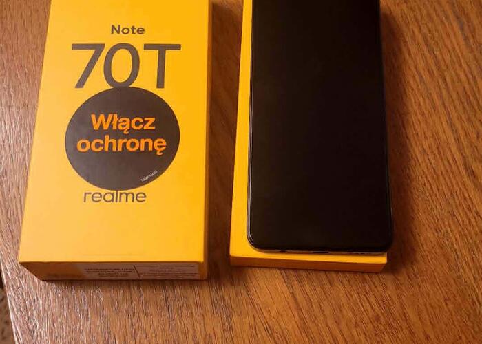 Grajewo ogłoszenia: Sprzedam nowy telefon Realme Note 70T 4GB/128GB Otwarty w celu...