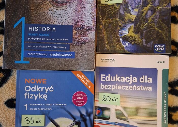 Grajewo ogłoszenia: Sprzedam książki widoczne na zdjęciu do I klasy liceum lub...