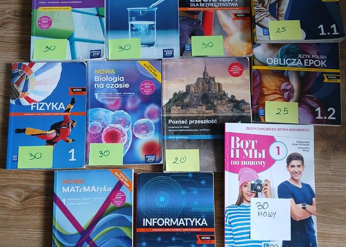 Grajewo ogłoszenia: Witam, sprzedam podręczniki.