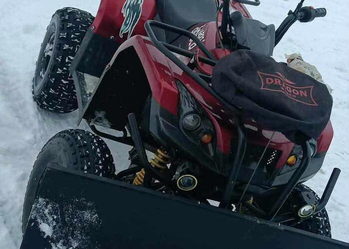 Grajewo ogłoszenia: Sprzedam? Quad Diablo 200cc + PŁUG ŚNIEŻNY + WYCIĄGARKA + LED...