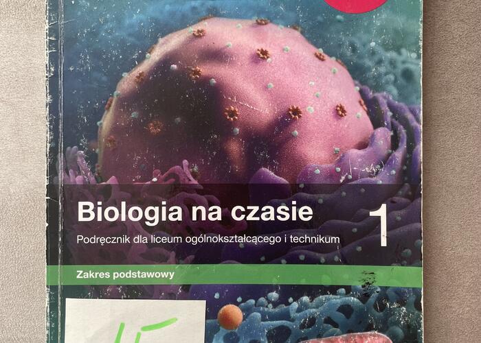 Grajewo ogłoszenia: Sprzedam podręcznik do biologii kl. 1 LO