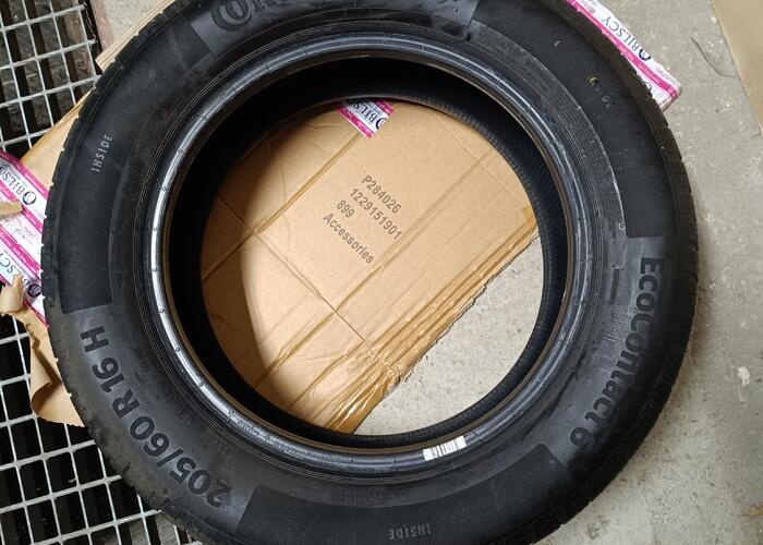 Grajewo ogłoszenia: Sprzedam komplet opon letnich Continental EcoContact 6, 205/60 R16...