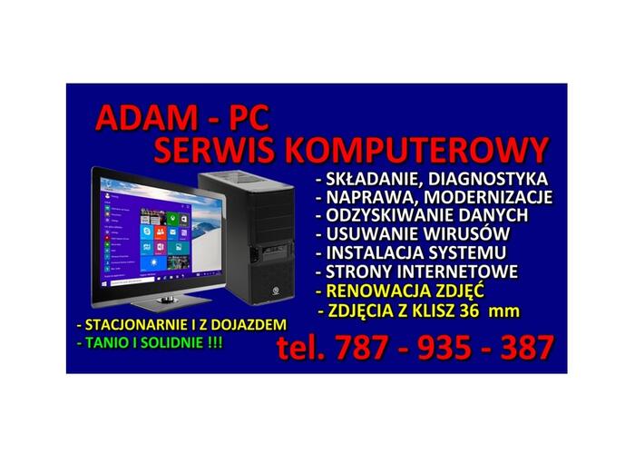 Grajewo ogłoszenia: Oferuję wszelkiego rodzaju usługi komputerowe, jak:
 -...
