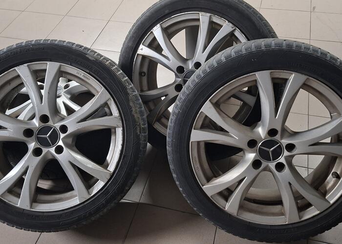 Grajewo ogłoszenia: Koła 17 wielosezonowe mercedes 5x112