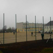 10. 19.10.2010 Budowa boiska wielofunkcyjnego przy Zespole Szkół Miejskich nr 1 w Grajewie.