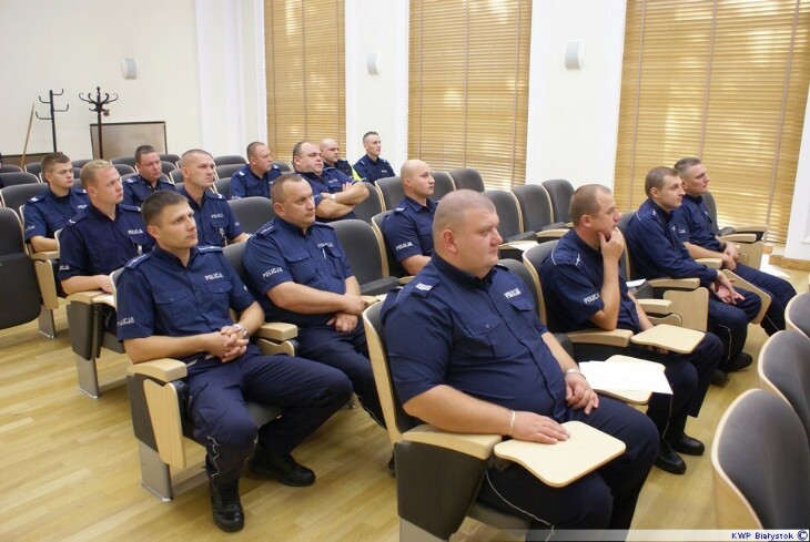Najlepszy podlaski policjant