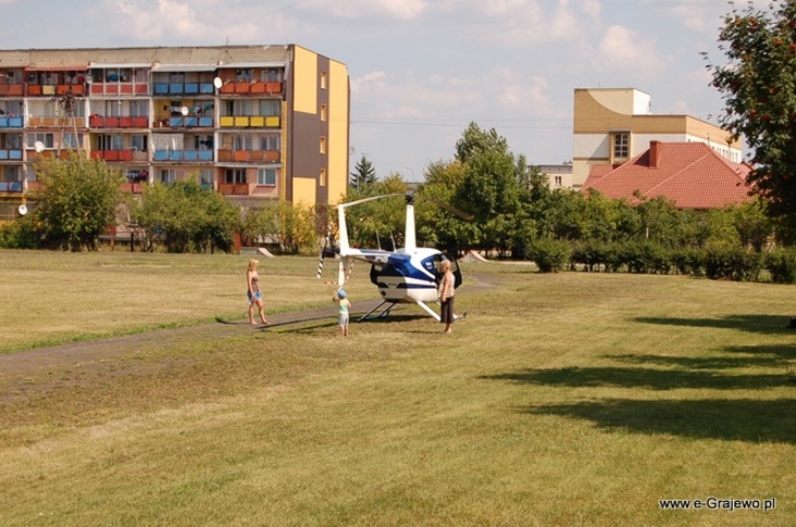 Helikopter na boisku PG3