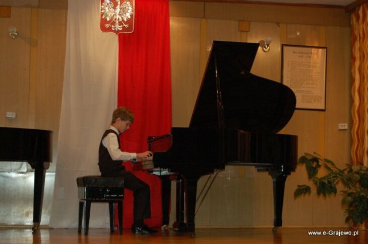 Wyróżniony pianista z Grajewa