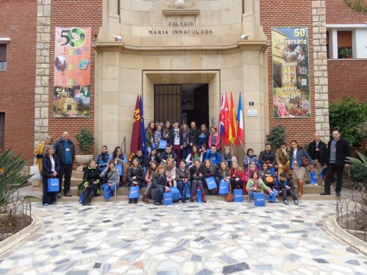 Uczniowie PG 2 w Hiszpanii