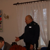 7. Komendant Powiatowy Policji M. Przybyszewski.