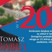 6. Tomasz Babul - przyszły radny Rady Miasta Grajewo