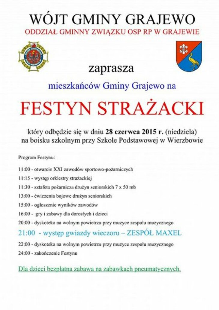 Festyn Strażacki (28 VI)