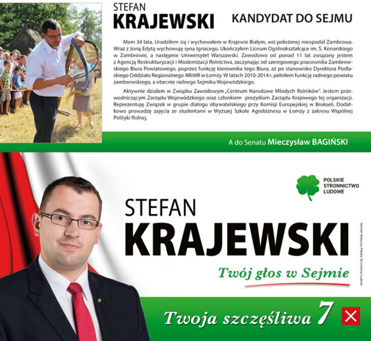 Kandydat do Sejmu S.Krajewski