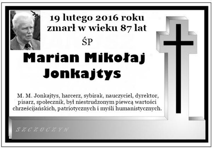 Marian M. Jonkajtys