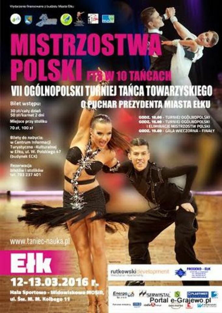 Mistrzostwa Polski w tańcach