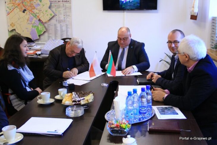 Delegacja z Białorusi