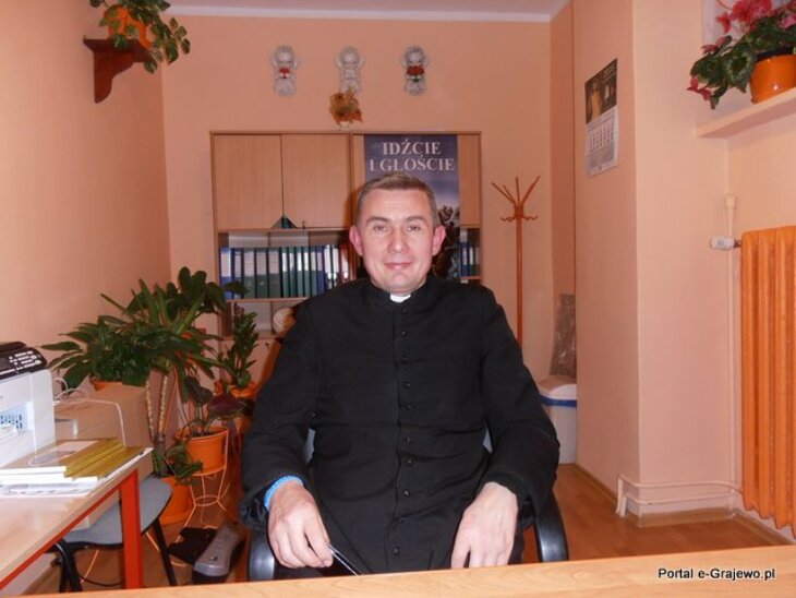 Rozmowa z ks. D. Goskiem proboszczem parafii św. Ojca Pio w Grajewie