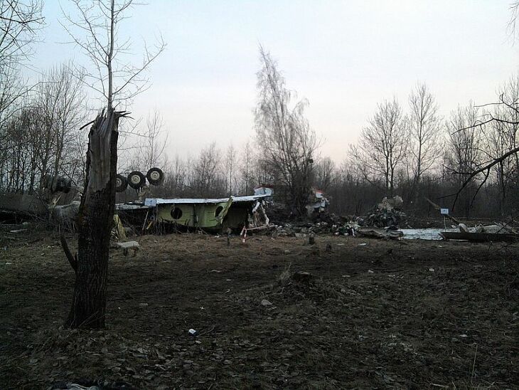 Wrak Tu-154 pozostaje w Rosji